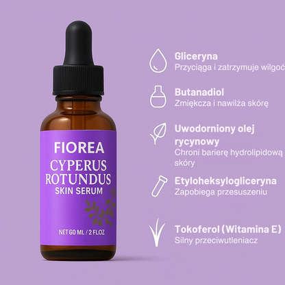 Fiorea – redukuje owłosienie od nasady (Cyperus Rotundus)